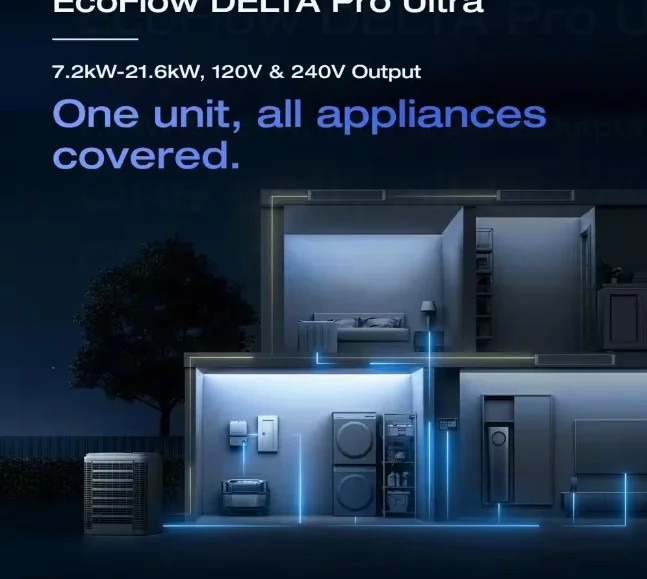 EcoFlow DELTA Pro Ultra - One unit, all appliances covered